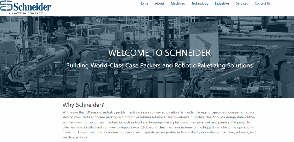 Schneider Packaging Equipment