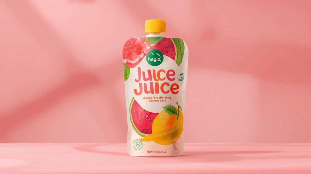 juice pouch packaging